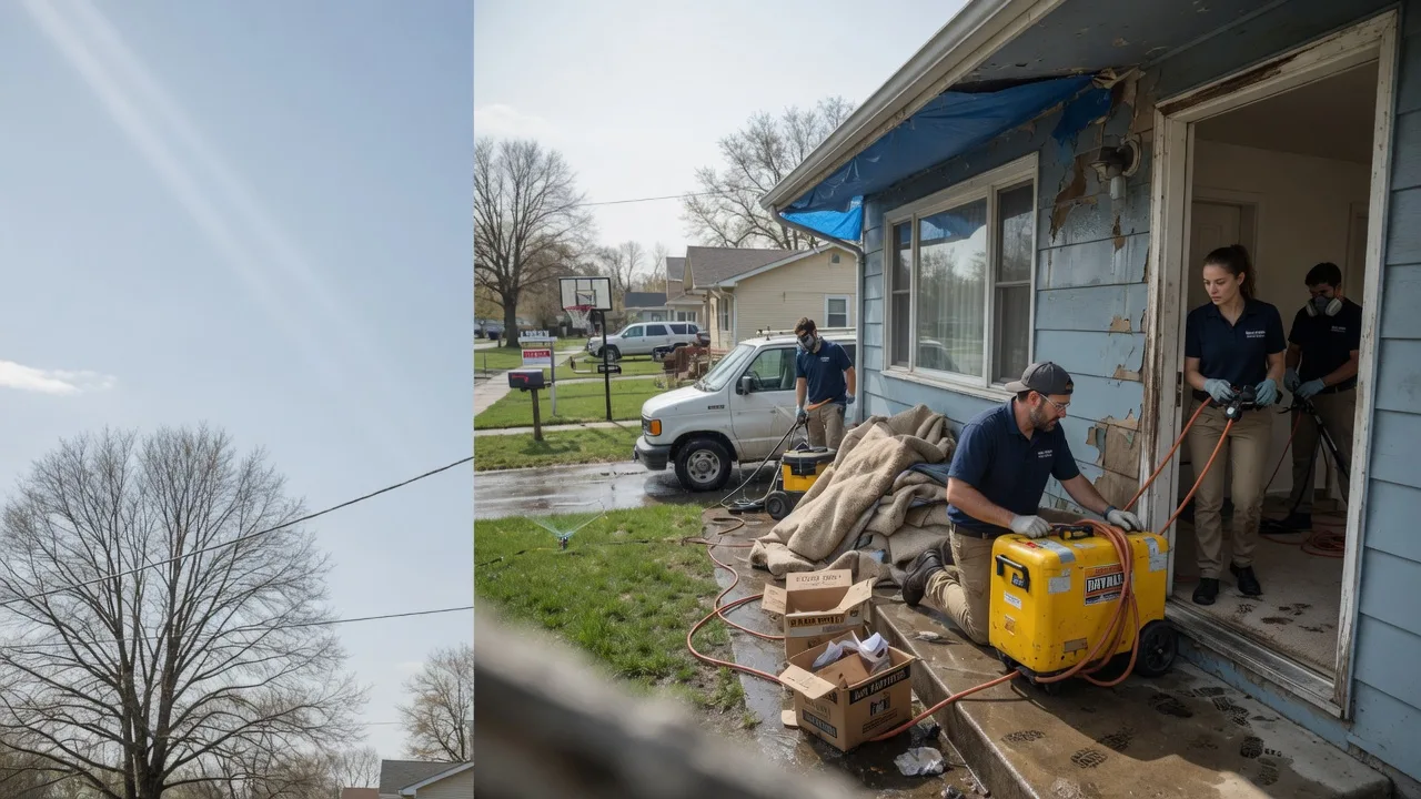 Basement Flood Cleanup in Bruceton Mills, WV near me